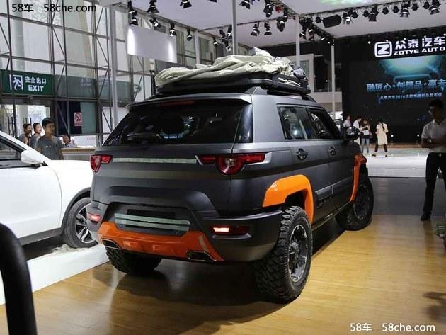 2016成都车展探馆 北京汽车bj20改装版