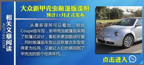 [国内车讯]新甲壳虫敞篷概念车将亮相北京