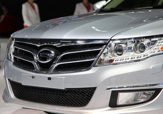 传祺GA5 1.8T车展发布 将于明年一季度上市