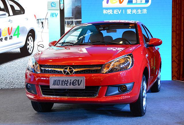 江淮和悦iEV4电动车上市售价16.98万元