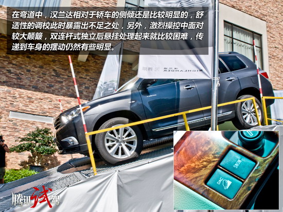 大汉穿新装 试驾广汽丰田新汉兰达v6车型高清图片