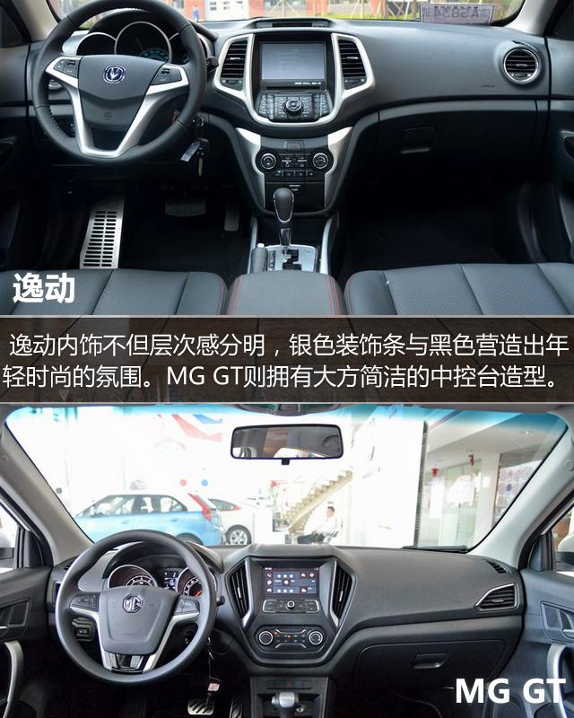 2015款逸动对比MG GT 综合素质媲美合资