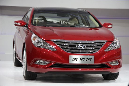 2011年最受期待第八代索纳塔亮相广州车展