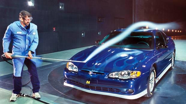 通用为这些迷你模型造了一座风洞实验室_汽车_腾讯网