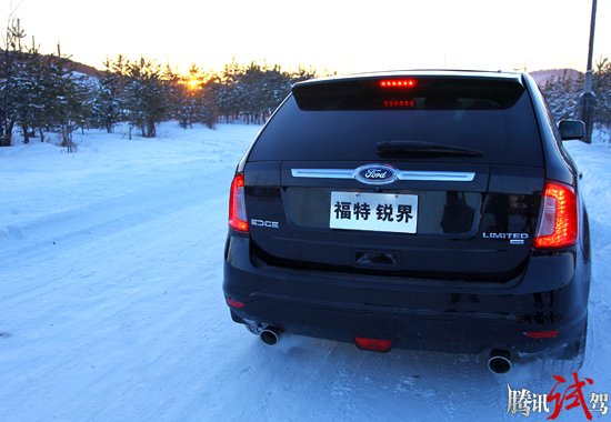 冰天雪地展英姿 腾讯汽车体验福特锐界