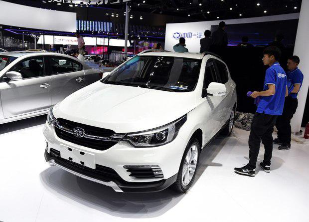天津一汽新款骏派D60上海车展正式发布