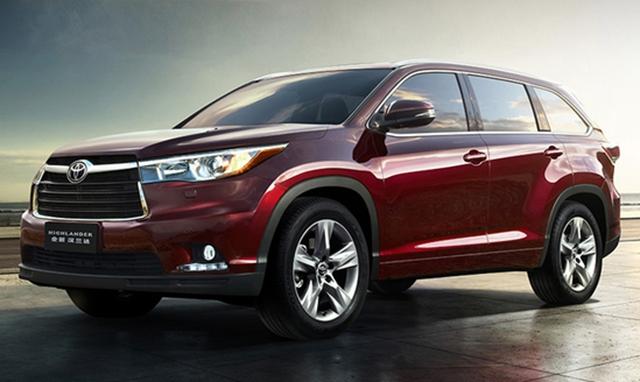 丰田汉兰达混动将入华 综合油耗8.7L\/100km