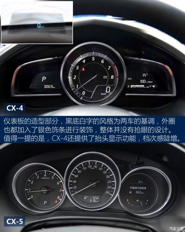 多一种选择 马自达cx-4对比马自达cx-5