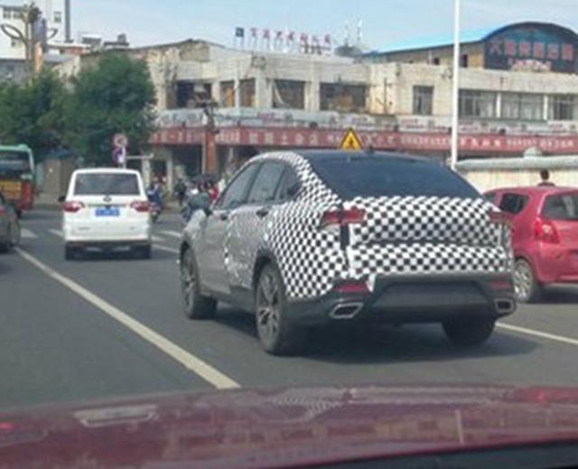 比速BT7路试谍照曝光 定位运动轿跑式SUV