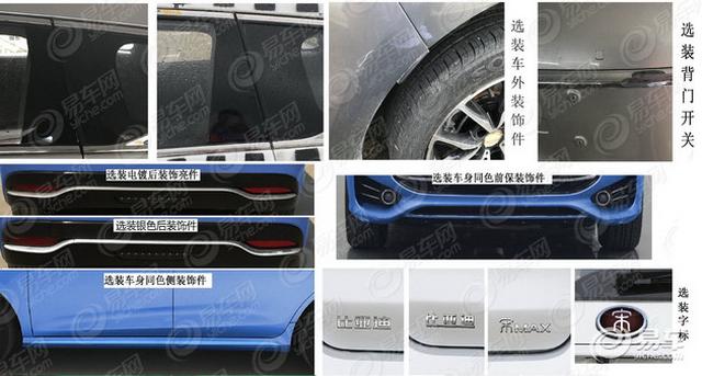 售价或低于10万 宋MAX 2.0L车型申报图