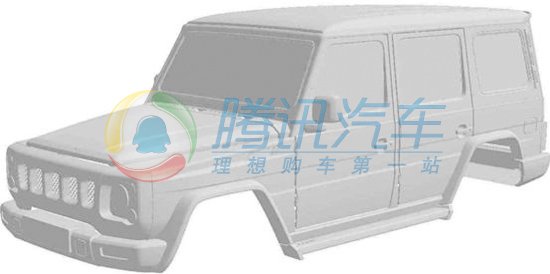 
北汽B80V型民用版SUV内饰曝光