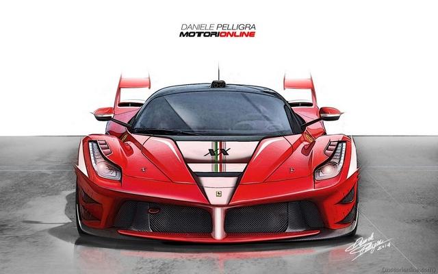 法拉利LaFerrari XX效果图曝光 12月发布