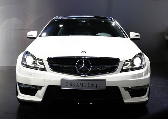 c 63 amg双门轿跑车高清图片