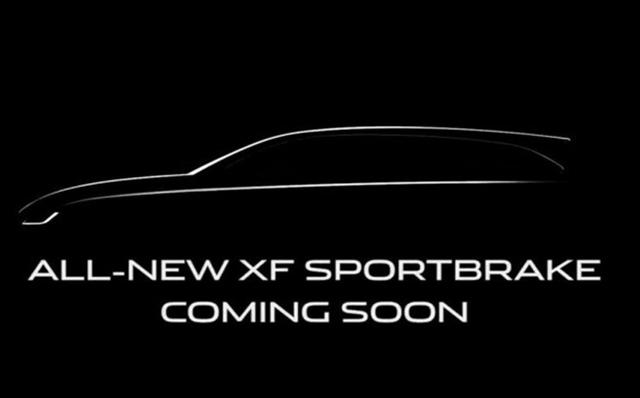 捷豹全新XF Sportbrake预告图 更有轿跑味