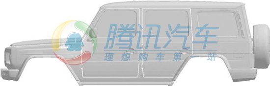 
北汽B80V型民用版SUV内饰曝光