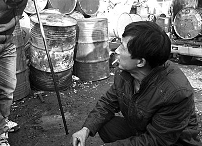 北京現(xiàn)翻新機(jī)油黑色鏈條 僅5%廢油合法回收