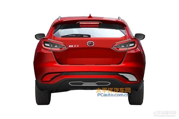 曝陆风X3渲染图 全新跨界SUV/代号E33