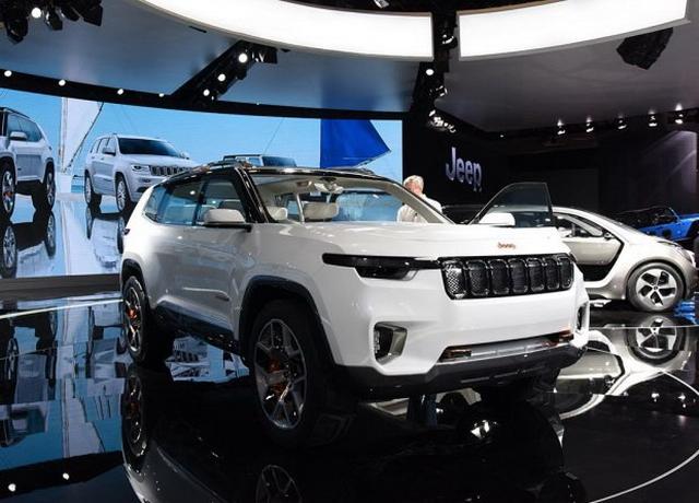 Jeep全新7座SUV谍照 将于2018年表态