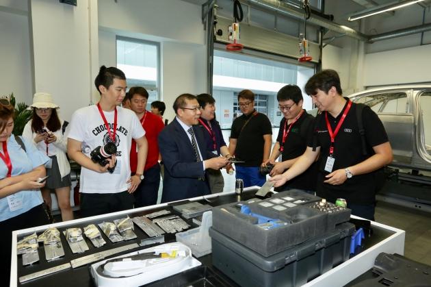 2018奥迪全新车型服务技术培训体验日活动在京举行