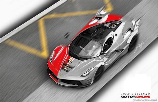 法拉利LaFerrari XX效果图曝光 12月发布