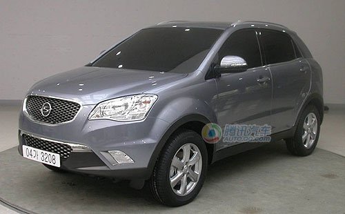 双龙科兰多korando定妆照参数首度曝光