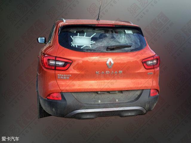 东风雷诺科雷嘉1.2T车型实车曝光