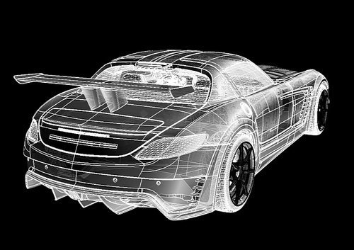 原厂风格不知所踪 Mansory改奔驰SLS AMG