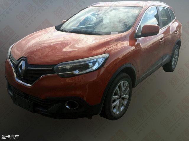 东风雷诺科雷嘉1.2T车型实车曝光