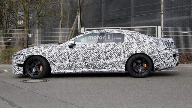 曝AMG GT Concept量产版谍照 竞争Panamera
