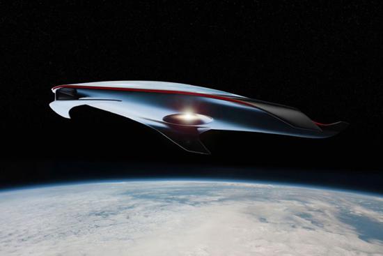 法拉利打造未来概念太空飞船