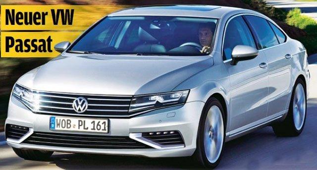 大众passat b8效果图