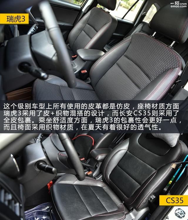 15万买什么车好 瑞虎3对比长安CS35