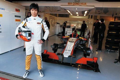 马青骅迄今为止中国车手与F1最近的距离