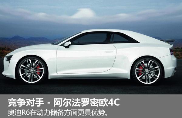 奥迪新跑车-中置发动机 采用保时捷平台