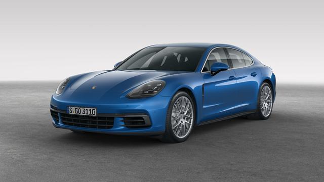 保时捷全新一代panamera全球首发,图为panamera 4s车型