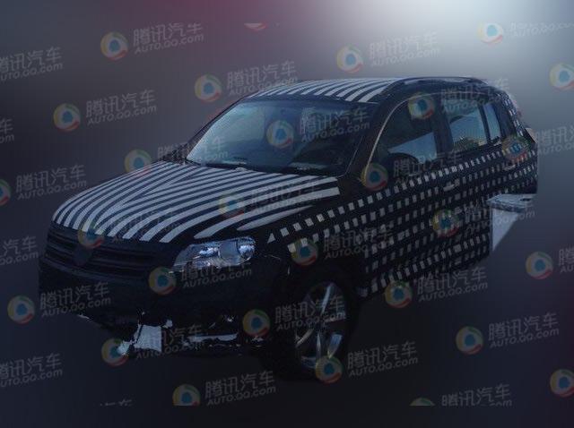 疑似福田新款SUV谍照曝光 模仿大众途观