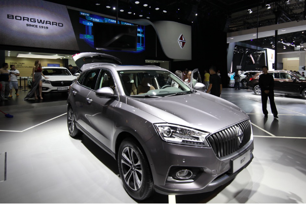 德国宝沃BX7首次登陆成都车展