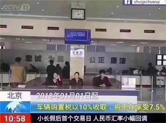 汽车购置税发生重大变化 准备买车或换车要注意