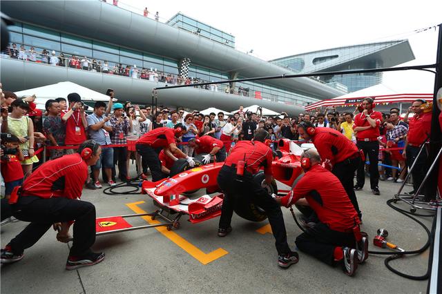 2014法拉利赛道日嘉年华 上海F1赛场精彩演绎