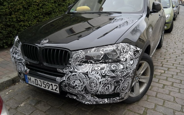 [新车谍报]改款宝马X3内饰曝光 iDrive升级