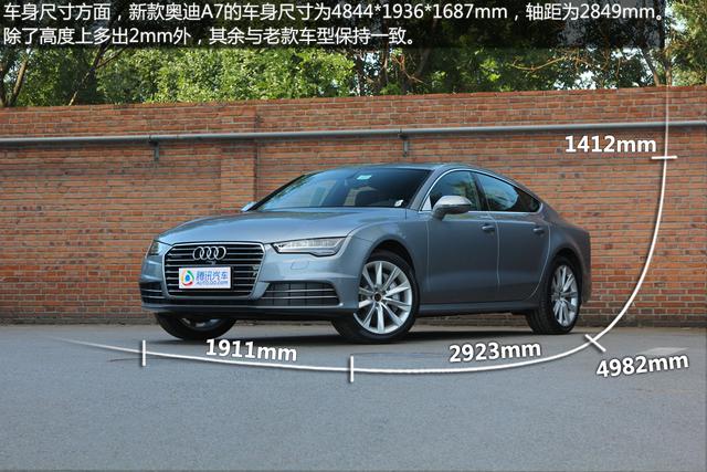 [新车实拍]新款奥迪A7实拍 精雕细琢