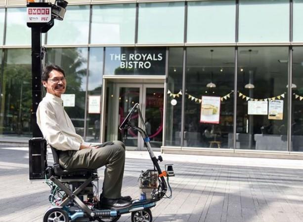 新加坡推出为“三不”人群设计的自动驾驶迷你车