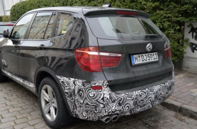 [新车谍报]改款宝马X3内饰曝光 iDrive升级