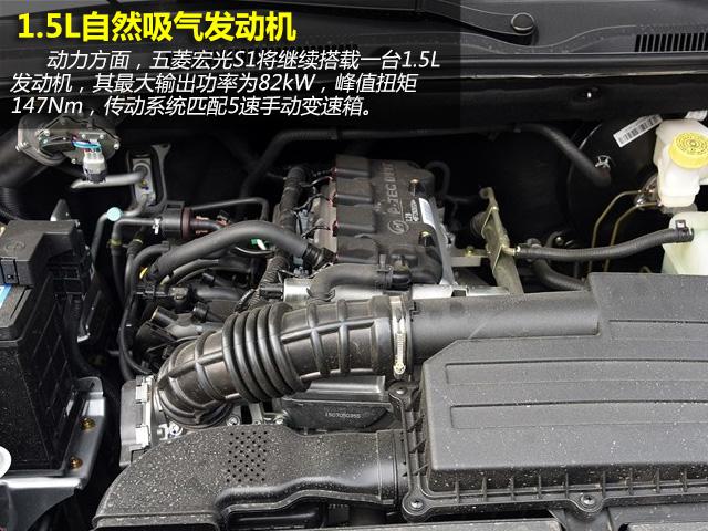 五菱宏光s1 动力总成 车型 1.5l 发动机        1.