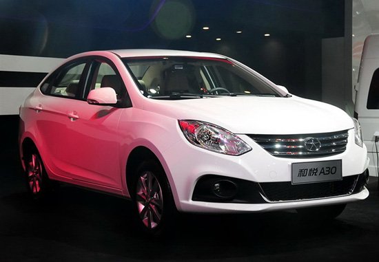 [新车解析]成都车展 江淮家用小车和悦A30