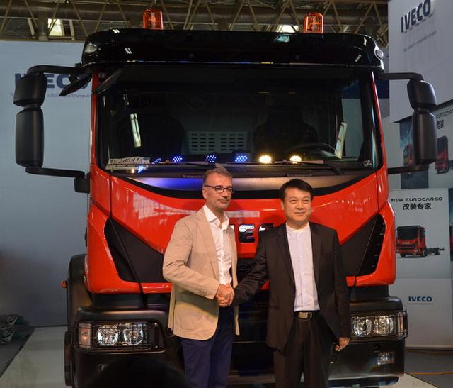 全新依维柯New Eurocargo 亮相北京消防展