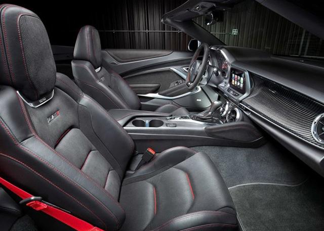 雪佛兰新科迈罗ZL1敞篷版官图 更具魅力