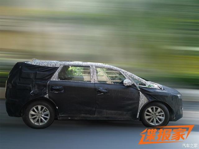 吉祥全新MPV谍照曝光 将于2018年表态