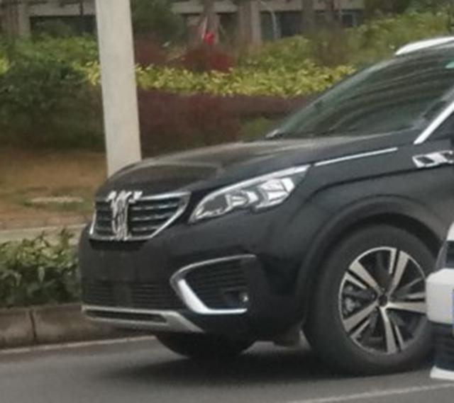 东风标致5008国内谍照曝光 定位7座中型SUV