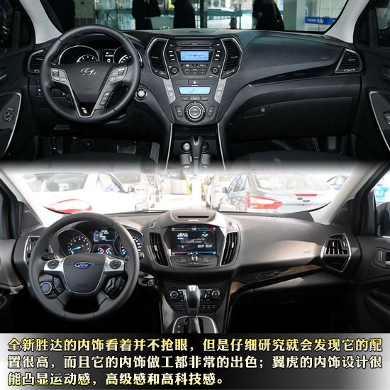 在城市SUV这个市场，途观已经寂寞太久，尽管在销量上它还有CR-V，RAV4，ix35等对手，但是这几款车主要集中在18-23万元的市场，而且大多采用降价的手段来冲销量。而途观不仅主力走量的车型价格更高，而且还坚持不降价的销售策略，所以让上海大众享受了丰厚的利润。但是现在这种局面终于被打破，竞争者已经出现，而且一下出现了两个，北京现代全新胜达和长安福特翼虎。